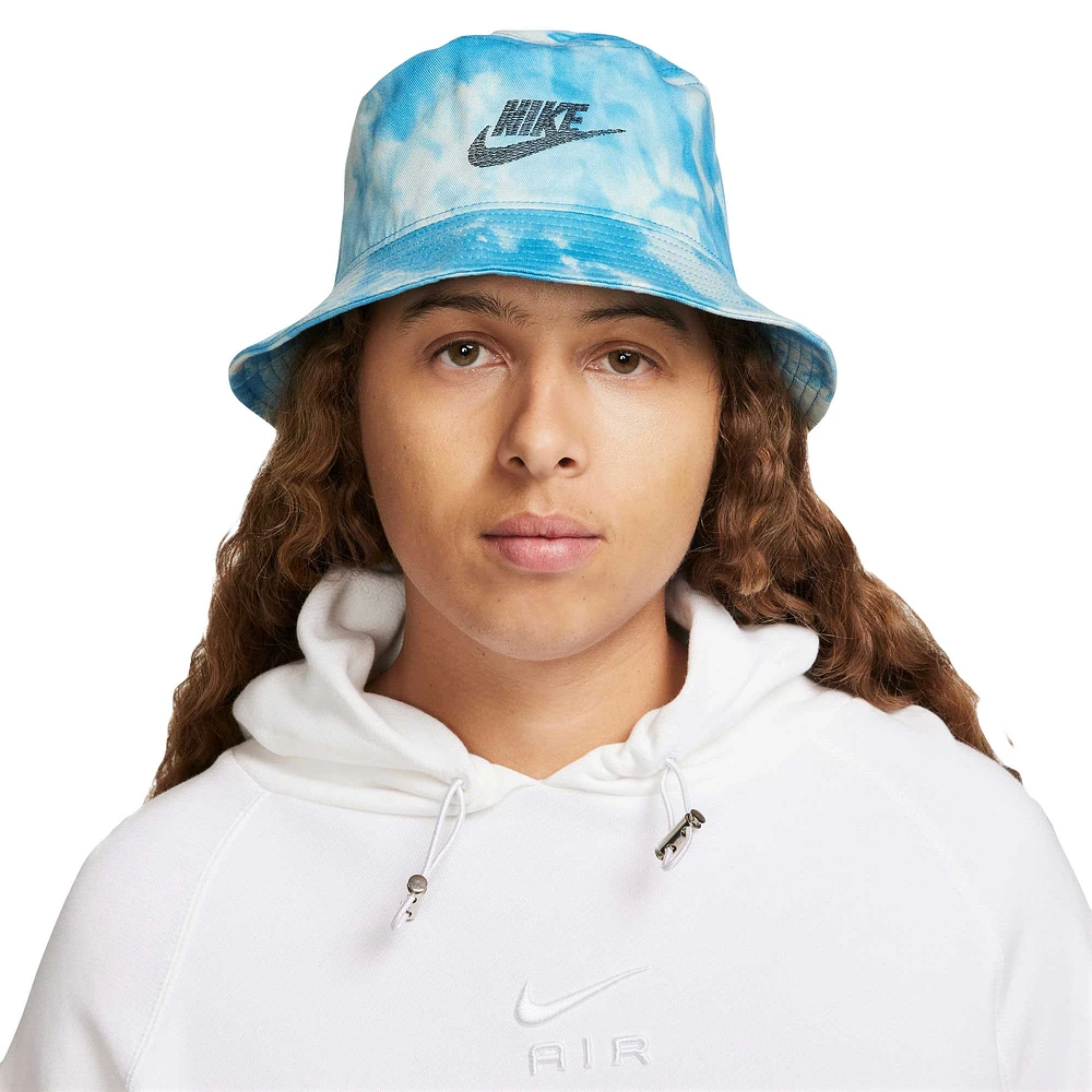 Unisex Nike Light Blue Apex Splash Bucket Hat