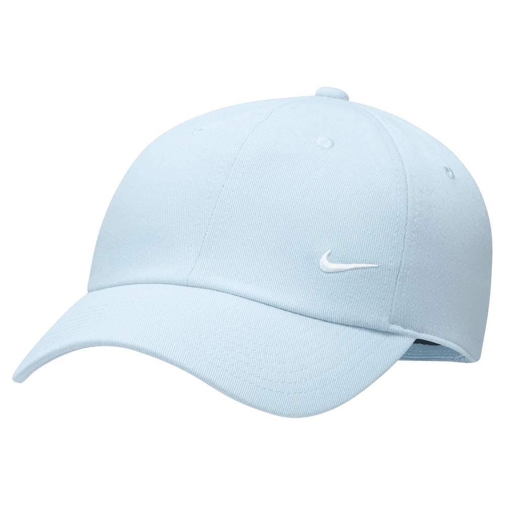 Unisex Nike Light Blue Swoosh Club Performance Adjustable Hat