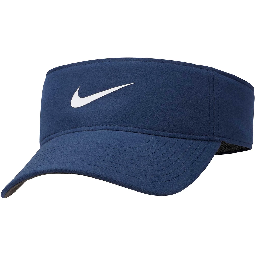 Unisex Nike Navy Ace Performance Adjustable Visor