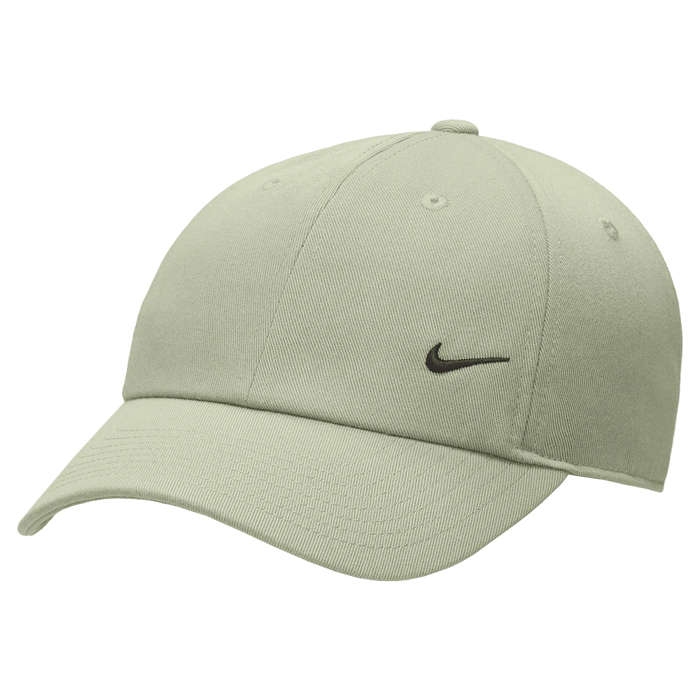 Casquette réglable unisexe Nike Olive Swoosh Club Performance