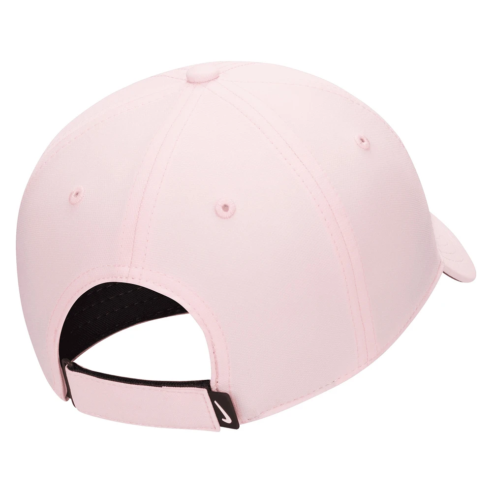 Unisex Nike Pink Club Swoosh Performance Adjustable Hat