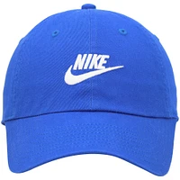 Unisex Nike Royal Futura Wash Club Adjustable Hat