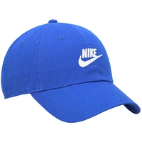 Unisex Nike Royal Futura Wash Club Adjustable Hat