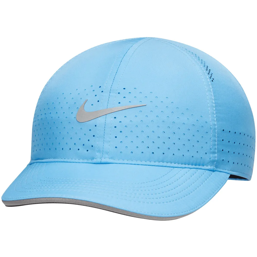 Nike Featherlight Run Performance bleu clair pour femme - Casquette réglable