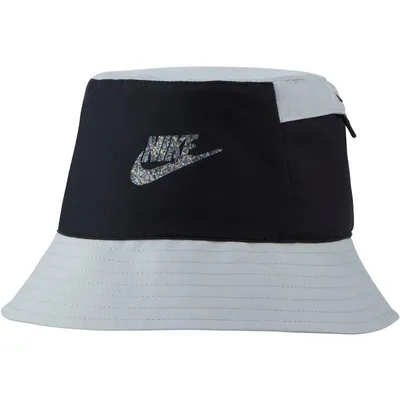 Nike Youth Reversible Bucket Hat - Black/Gray
