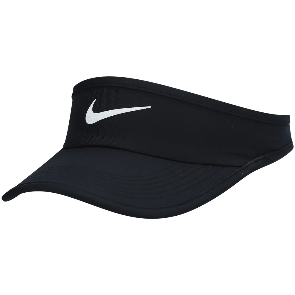 beklimmen Allerlei soorten ijzer Lids Nike Youth Featherlight Performance Adjustable Visor - Black |  Foxvalley Mall