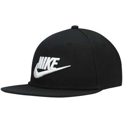 Nike Youth Pro Futura Performance Snapback Hat - Black