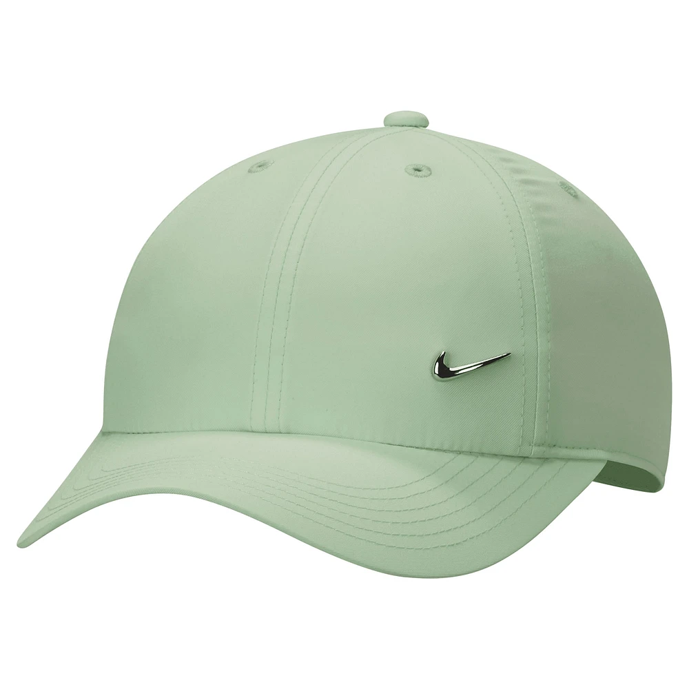 Casquette réglable Nike Green Metal Swoosh Performance pour jeune