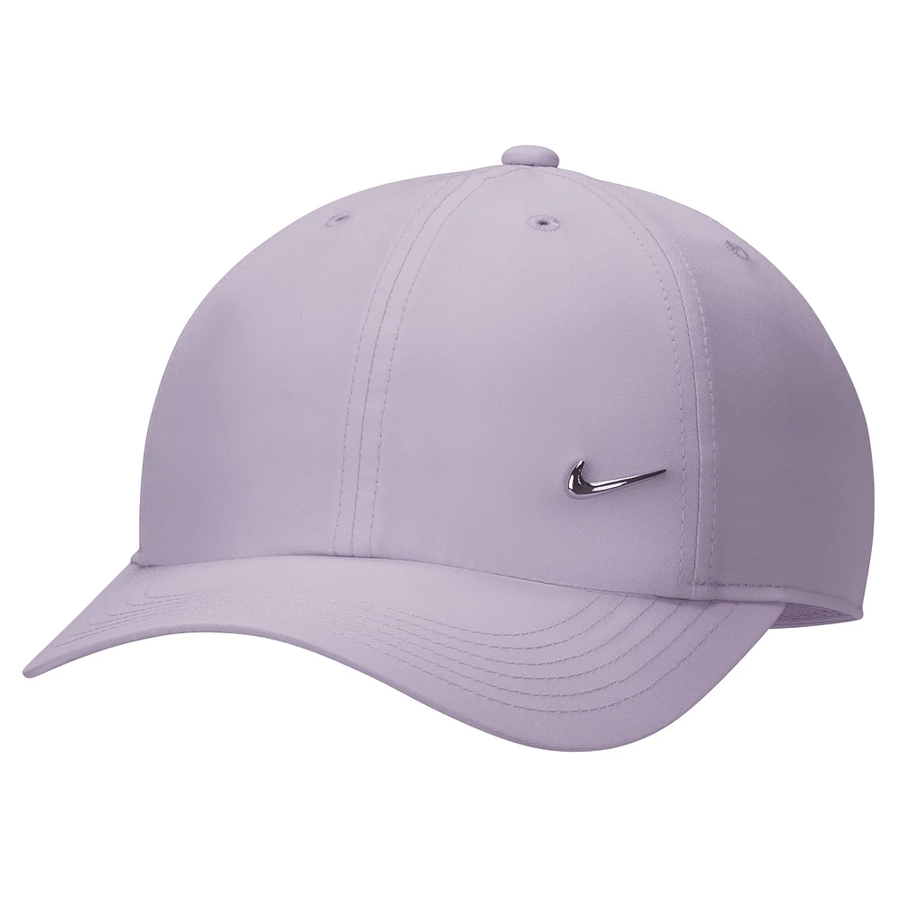 Casquette réglable Performance Nike Lavender Metal Swoosh pour jeunes