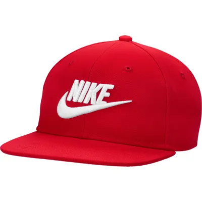Nike Youth Futura Pro Performance Snapback Hat - Red