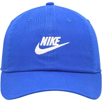 Youth Nike Royal Futura Wash Club Adjustable Hat