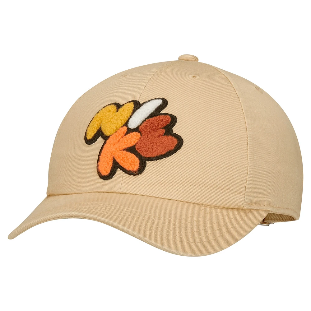 Casquette ajustable Nike Tan Bubble Club pour jeunes