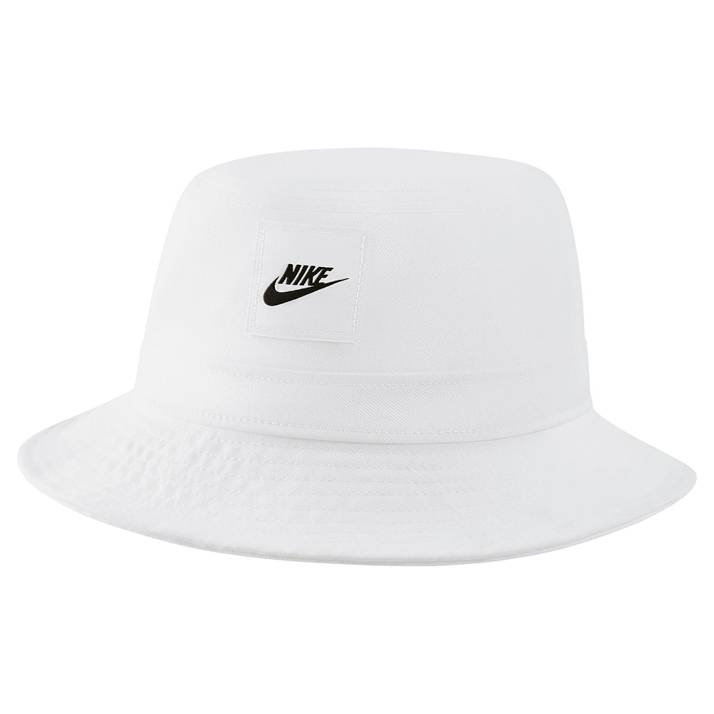 Chapeau bob Apex Futura Nike blanc pour jeune