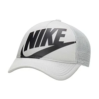 Casquette de camionneur réglable Nike White Rise pour jeune