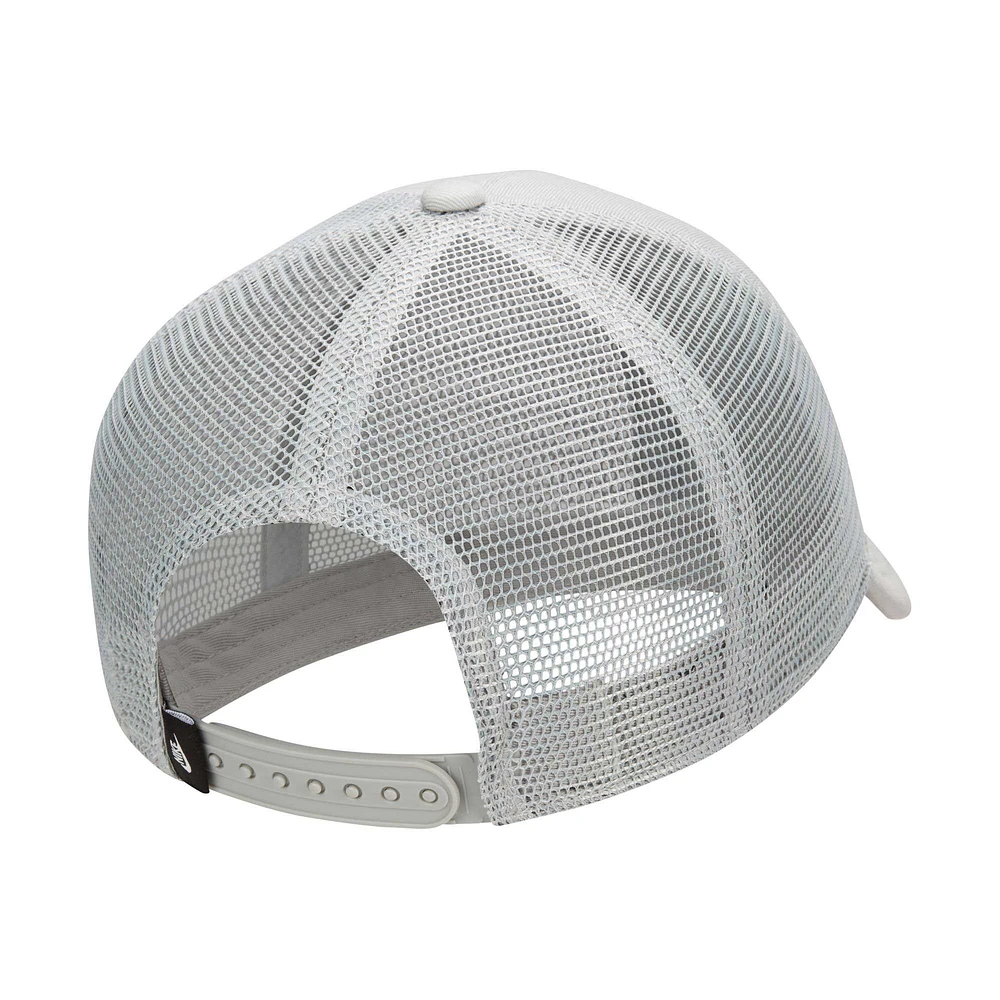 Casquette de camionneur réglable Nike White Rise pour jeune