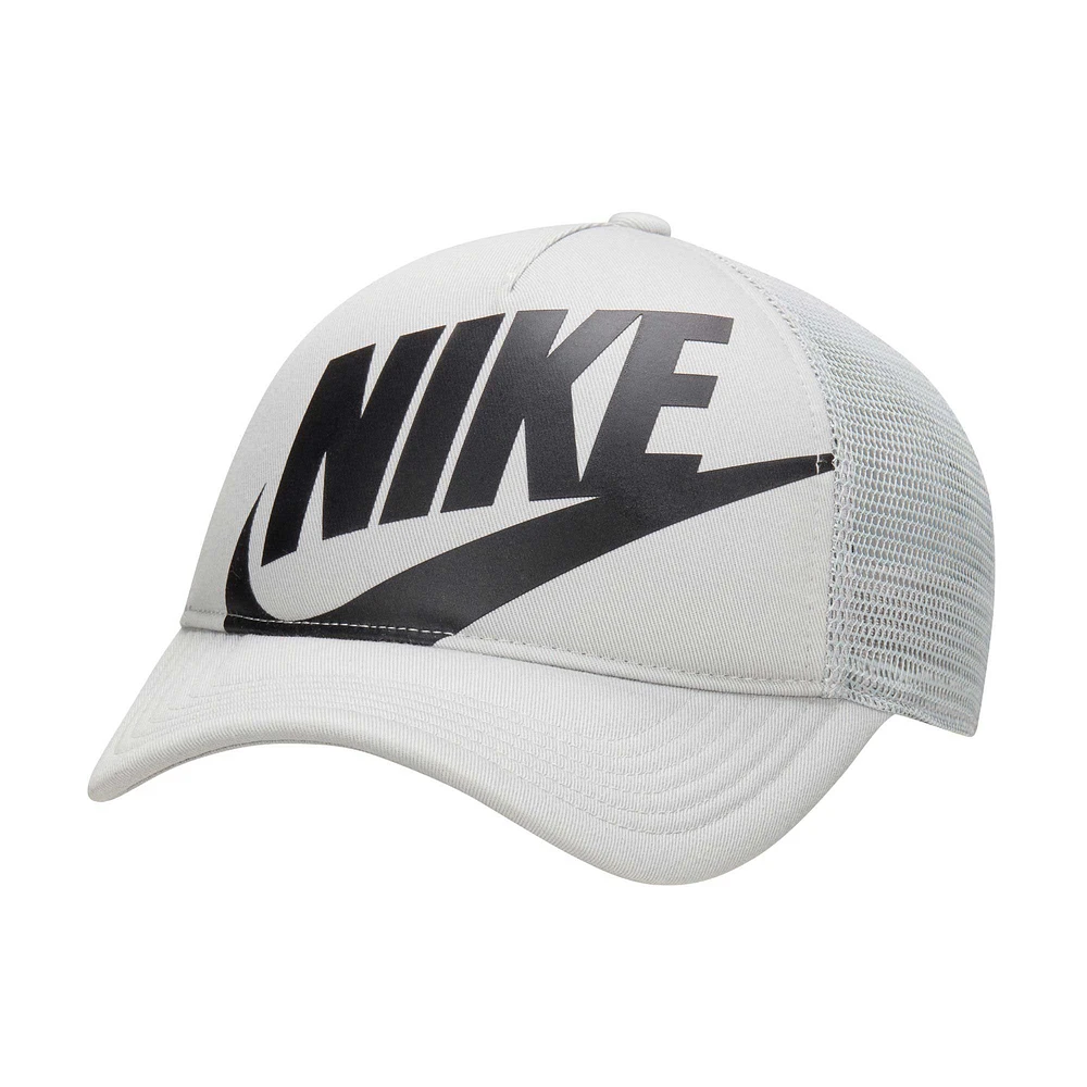 Casquette de camionneur réglable Nike White Rise pour jeune