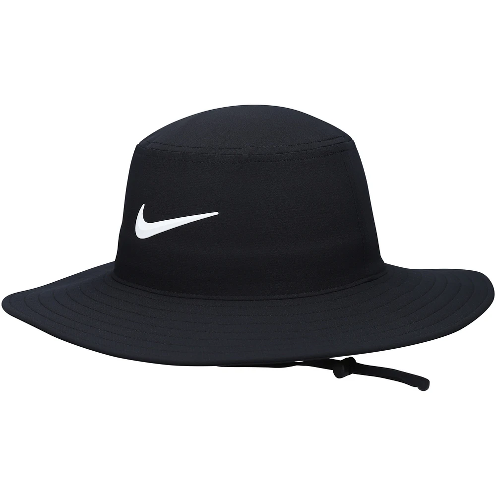 Chapeau bob UV Performance Nike Golf pour homme avec logo noir