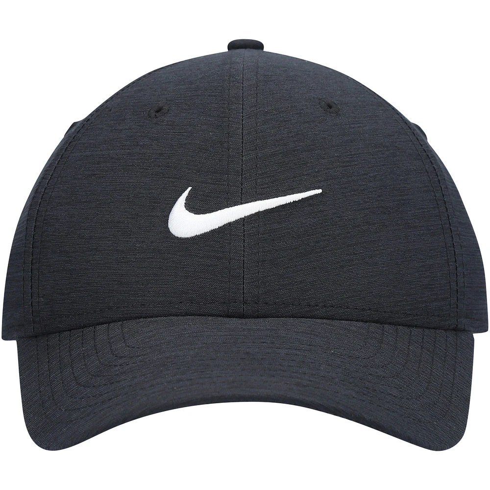 Casquette ajustable Nike Golf Heathered Black Legacy 91 pour hommes