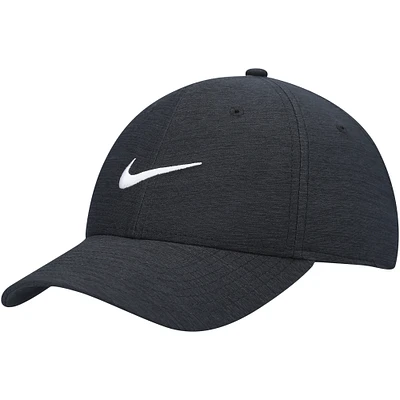 Casquette ajustable Nike Golf Heathered Black Legacy 91 pour hommes