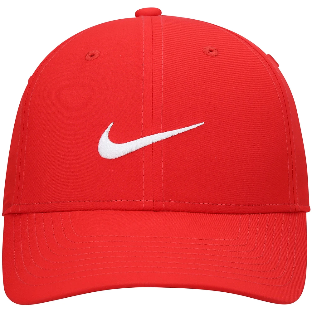 Men's Nike Golf Red Legacy91 Tech Logo Performance Adjustable Hat