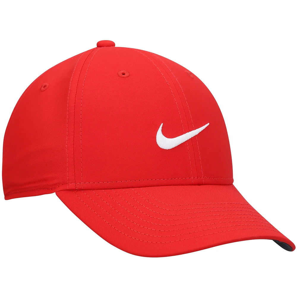 Men's Nike Golf Red Legacy91 Tech Logo Performance Adjustable Hat