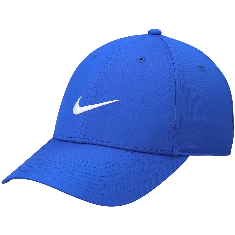 Men's Nike Golf Royal Legacy91 Tech Logo Performance Adjustable Hat