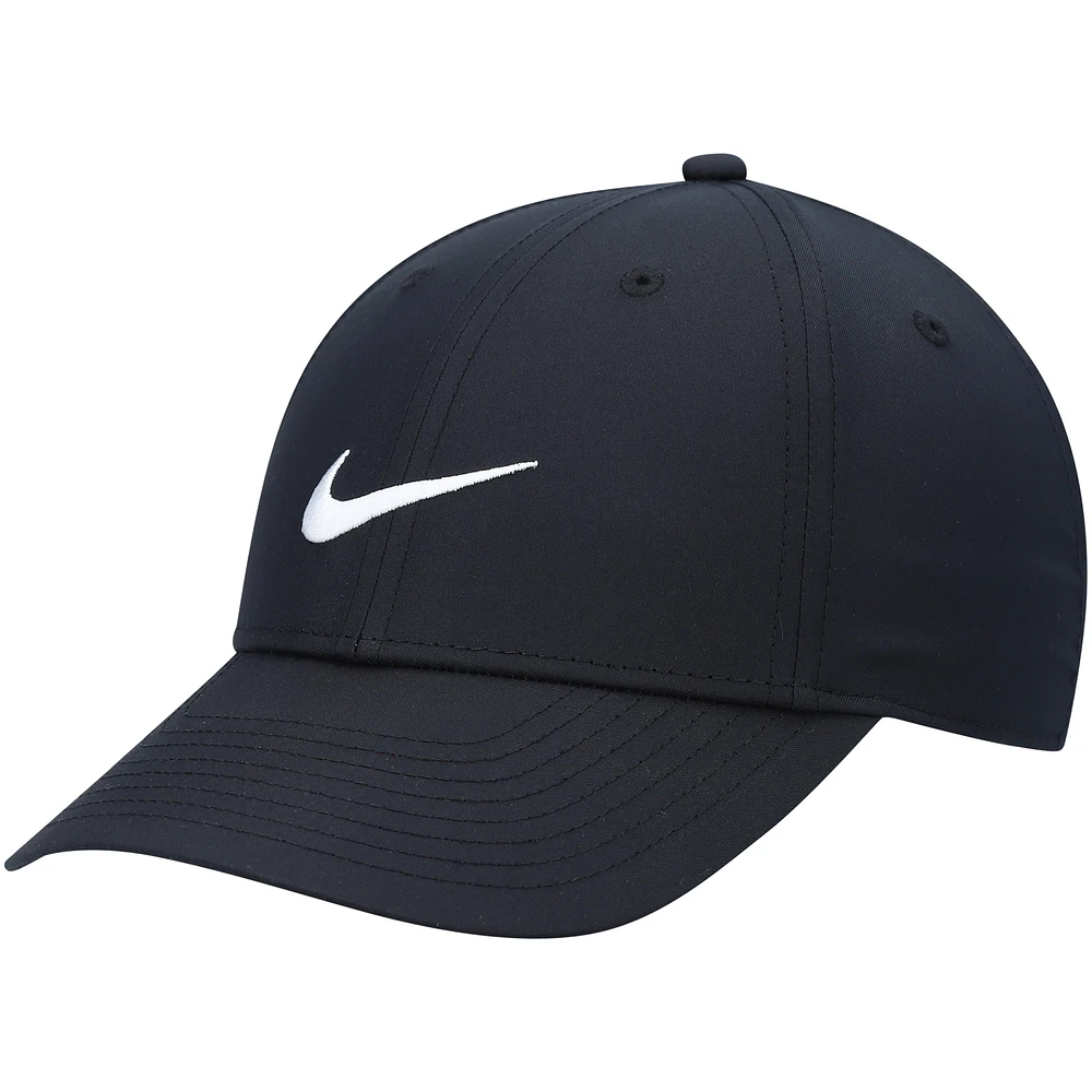 Casquette réglable Nike Golf Performance noire pour jeune