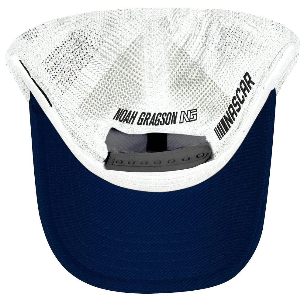 Men's Front Row Blue Noah Gragson Big Number Adjustable Mesh Hat