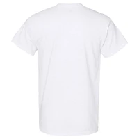 Men's Front Row Motorsports White Noah Gragson Beef-A-Roo Darlington Throwback Car T-Shirt