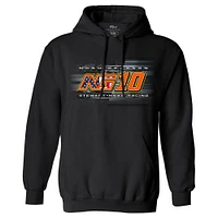 Men's JR Motorsports Official Team Apparel  Black Noah Gragson Rifle Coffee Company Car Pullover Hoodie