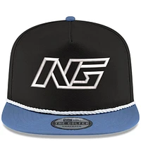 Men's New Era  Black/Light Blue Noah Gragson Golfer Snapback Hat