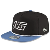 Men's New Era  Black/Light Blue Noah Gragson Golfer Snapback Hat