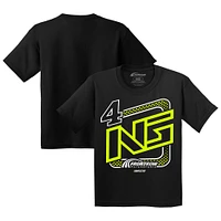 Youth Black Noah Gragson #4 T-Shirt