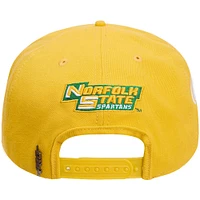 Casquette Snapback Pro Standard Gold Norfolk State Spartans NSU pour homme