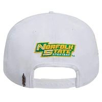 Men's Pro Standard White Norfolk State Spartans Wool Snapback Hat