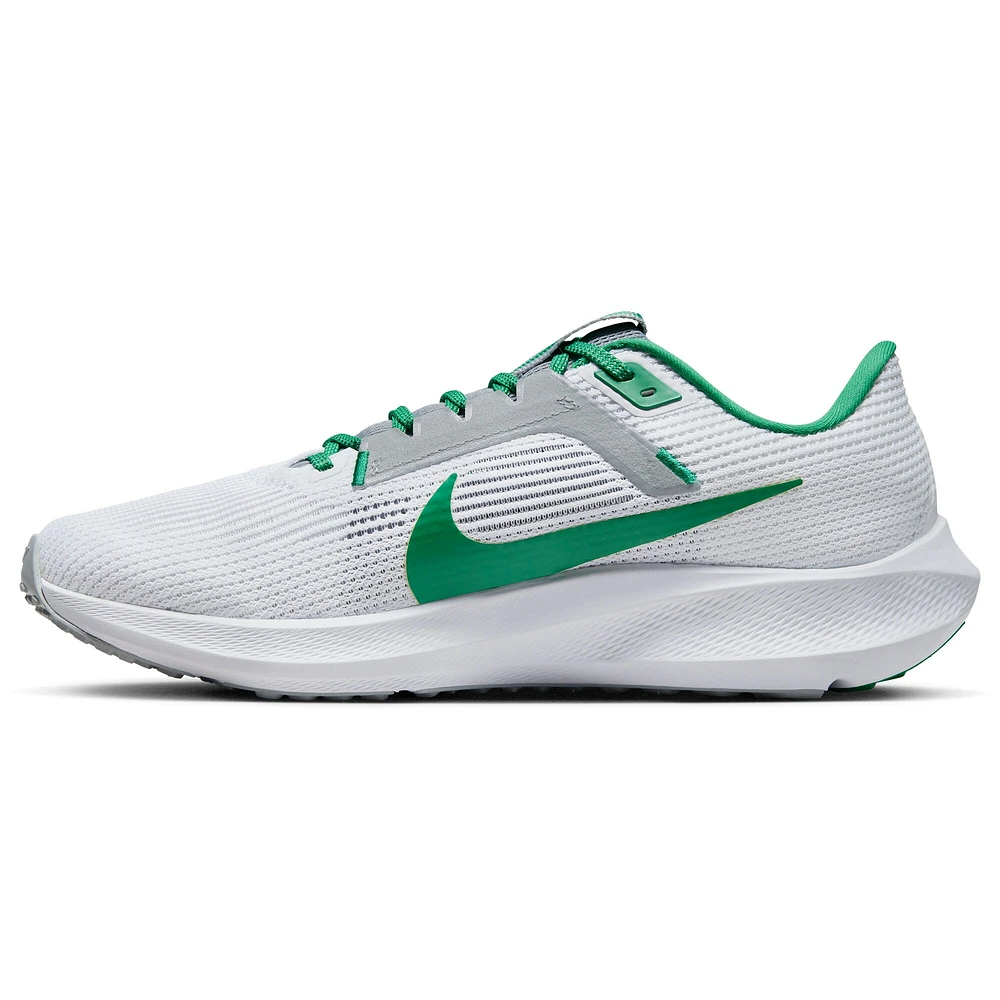 Chaussure de course unisexe Nike White Norfolk State Spartans Zoom Pegasus 40