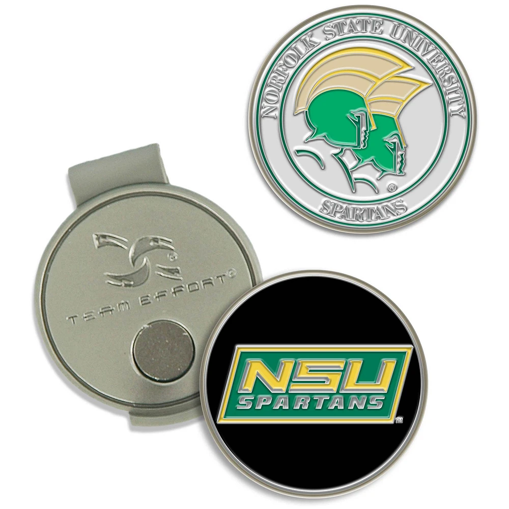 WinCraft Norfolk State Spartans Hat Clip with Ball Markers Set