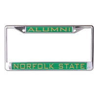 Cadre de plaque d'immatriculation WinCraft Norfolk State Spartans S/L Alumni