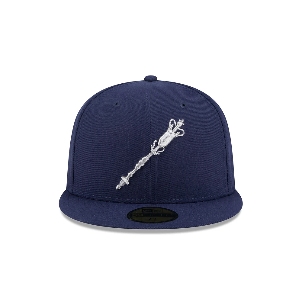 Casquette ajustée 59FIFTY bleu marine Norfolk Tides pour homme de New Era