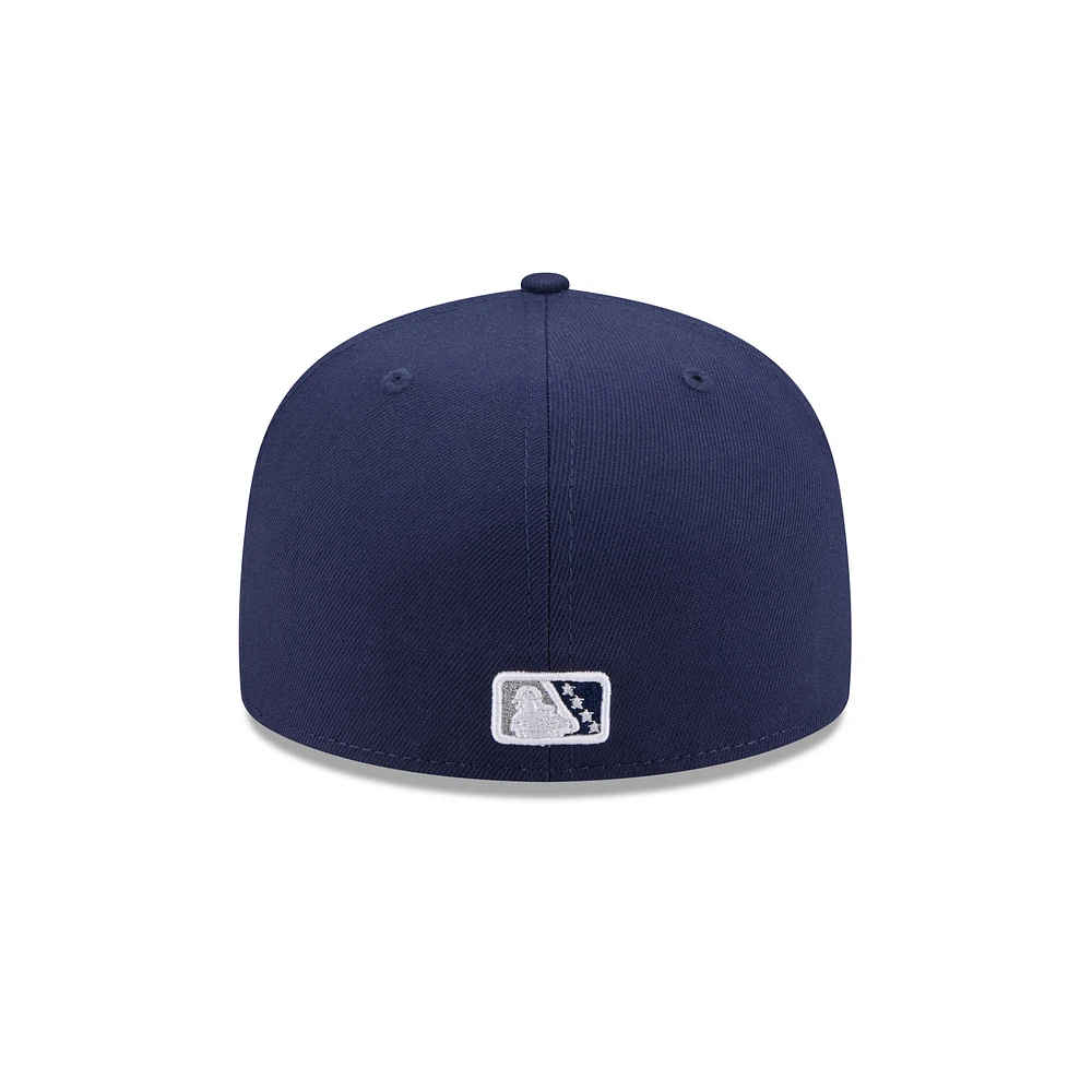 Casquette ajustée 59FIFTY bleu marine Norfolk Tides pour homme de New Era