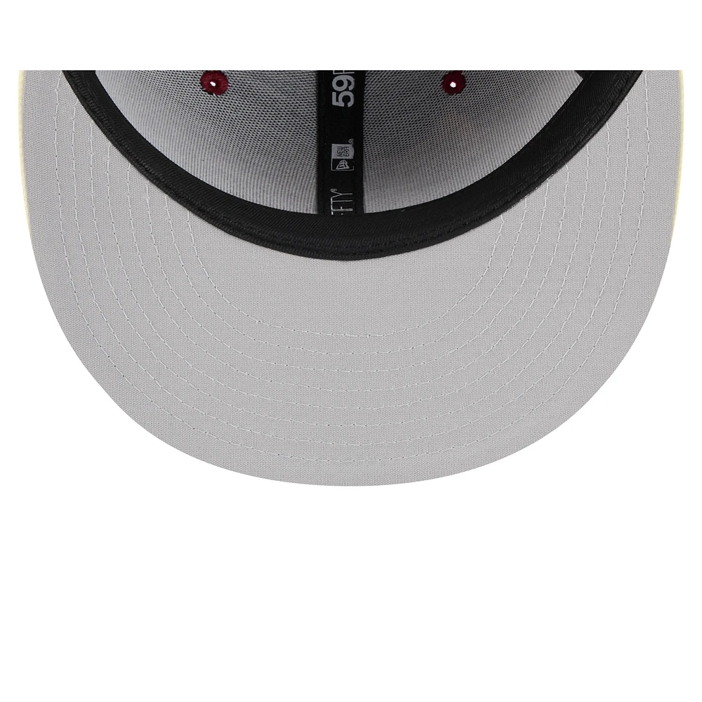 Casquette ajustée 59FIFTY rouge Norfolk Tides pour homme de New Era