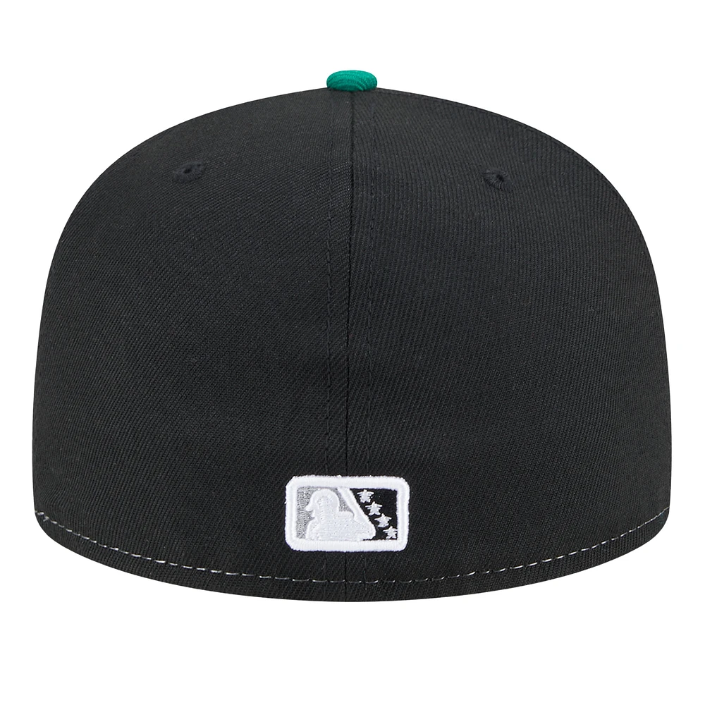 Men's New Era  White Norfolk Tides Authentic Collection 59FIFTY Fitted Hat