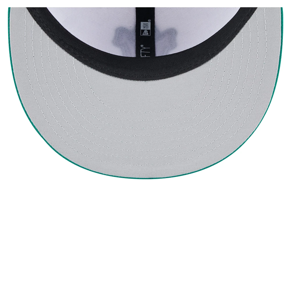 Men's New Era  White Norfolk Tides Authentic Collection 59FIFTY Fitted Hat