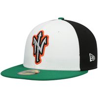 Men's New Era White Norfolk Tides Authentic Collection Team Alternate 59FIFTY Fitted Hat