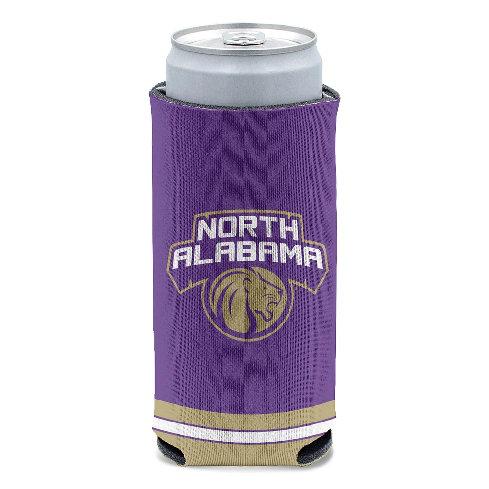 WinCraft Lions du Nord de l'Alabama 12 oz. Refroidisseur de canettes Team Slim