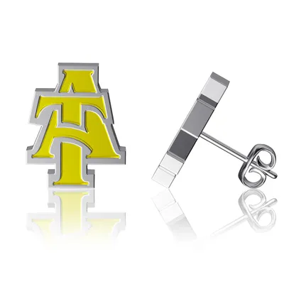 North Carolina A&T Aggies Dayna Designs Enamel Post Earrings