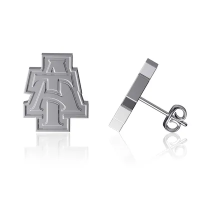 North Carolina A&T Aggies Dayna Designs Team Logo Silver Post Earrings