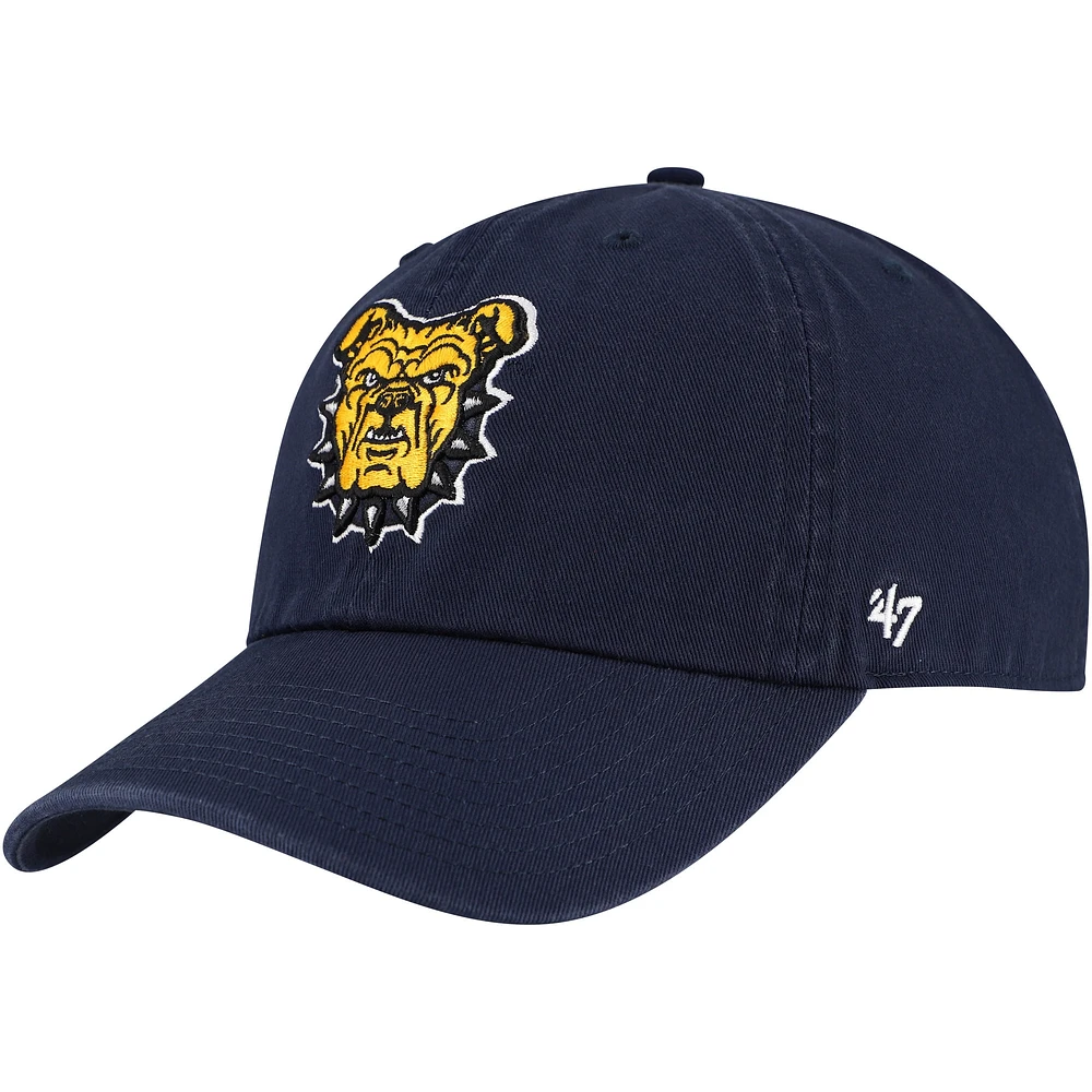 Men's '47 Navy North Carolina A&T Aggies Side & Back Clean Up Adjustable Hat