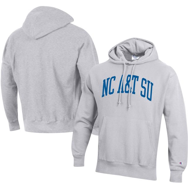 Champion pour hommes North Carolina A&T Aggies Big & Tall Arch Reverse Weave Sweat-shirt Pullover