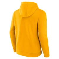 Men's Fanatics  Gold North Carolina A&T Aggies Primary Logo Pullover Hoodie